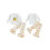 (18-24 Months, Ivory) Conjunto calça e de Graças. 2