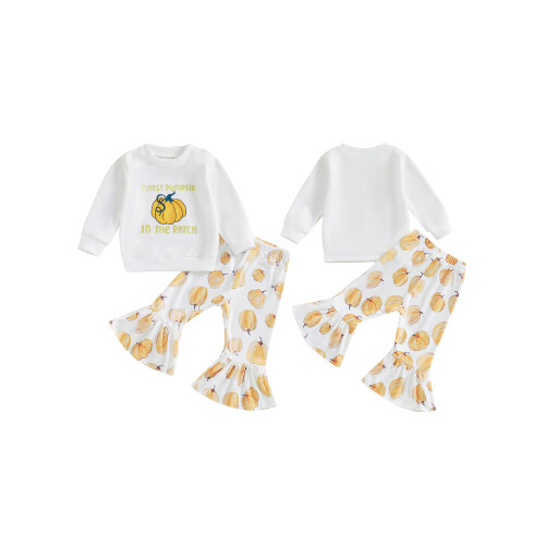 (18-24 Months, Ivory) Conjunto calça e de Graças. 1
