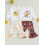 (6-12 Months, Ivory) Conjunto calça e de Graças. 3