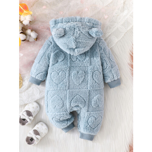 (12-18 Months, Blue) Baba lányok téli divatos ruhák 2