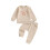 (6-12 Months, Khaki) Σετ παντελονιών για με τσέπη 1