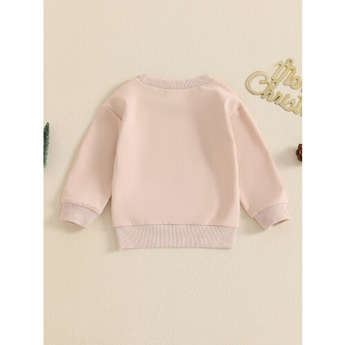 (3-4 Years, Khaki) Χριστουγεννιάτικη μπλούζα με μικρά αγόρια 2