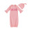 (Newborn, Pink) Dětský spací pytel a zavinovačka 1