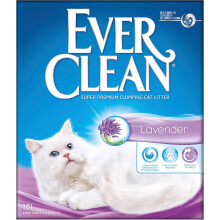 Ever Clean Clumping Cat Litter, Lavender Scented for Long-lasting freshness, Maximum Odour Elimination, 10L