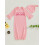 (Newborn, Pink) Dětský spací pytel a zavinovačka 4