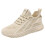 Damesko Sneakers Dame Prinsesse Sneaker (Beige, 8.5) 1