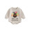 (0-3 Months, Beige) Baba Hálaadás Napi Buborékos Jumpsuit 1