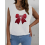 (M, White) Gilet sans manches streetwear décontracté. 7