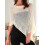 (M, Yellow) Poncho en maille le quotidien. 7