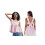 (L, Pink) Débardeur rayé à pour l'été. 2