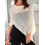 (M, Yellow) Poncho en maille le quotidien. 5
