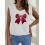 (M, White) Gilet sans manches streetwear décontracté. 4