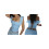 (S, Blue) Blusas femininas corset Moda streetwear. 2