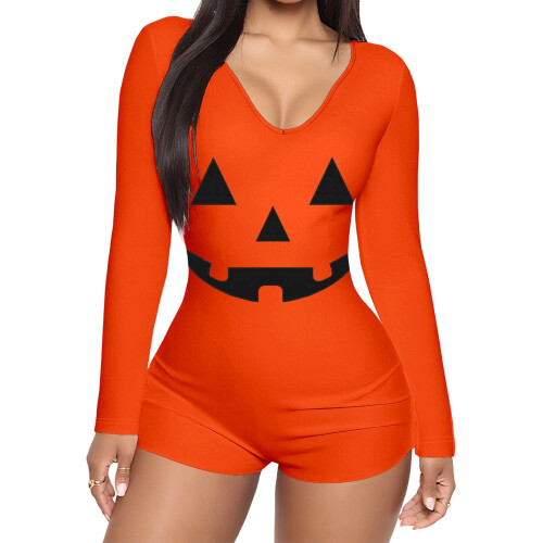 (XL, Orange) Mono de Halloween de dormir