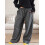 (S, Black) Γυναικείο oversized παντελόνι στη μέση 8