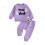 (12-18 Months, Purple) Conjunto de Halloween cordón ajustable. 10