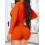 (L, Orange) Mono de Halloween de dormir 3