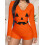 (XL, Orange) Mono de Halloween de dormir 13