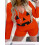 (L, Orange) Mono de Halloween de dormir 9