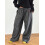 (S, Black) Γυναικείο oversized παντελόνι στη μέση 4