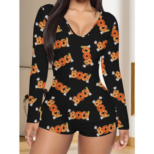 (L, Black) Mono de Halloween de dormir 2