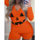 (XL, Orange) Mono de Halloween de dormir 2