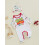(6-12 Months, Red) Baby-Jungen Strampler mit mit Mütze 5