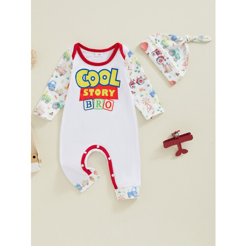 (12-18 Months, Red) Baby-Jungen Strampler mit mit Mütze 2