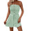(XL, Green) Tuta da donna gamba larga. 1