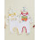 (6-12 Months, Red) Baby-Jungen Strampler mit mit Mütze 3