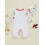 (6-12 Months, Red) Baby-Jungen Strampler mit mit Mütze 6