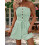 (S, Green) Tuta da donna gamba larga. 6