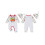 (6-12 Months, Red) Baby-Jungen Strampler mit mit Mütze 2