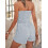 (L, Blue) Tuta da donna gamba larga. 8