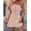 (XL, Pink) Tuta da donna gamba larga. 6