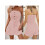 (XL, Pink) Tuta da donna gamba larga. 2