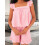 (XL, Pink) Conjunto de 2 con volantes. 3