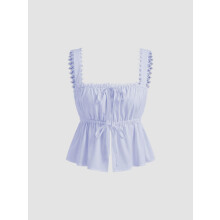 (XL, Sky Blue) Dámské tílko, top a klub