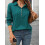 (XL, Malachite Blue) Γυναικείο Φούτερ Φθινοπωρινό, Καθημερινό, Ελαφρύ 4