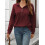 (M, Burgundy) Γυναικείο Φούτερ Φθινοπωρινό, Καθημερινό, Ελαφρύ 4