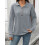 (XL, Light Blue) Γυναικείο Φούτερ Φθινοπωρινό, Καθημερινό, Ελαφρύ 4
