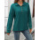 (XL, Malachite Blue) Γυναικείο Φούτερ Φθινοπωρινό, Καθημερινό, Ελαφρύ 5