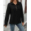 (XL, Black) Γυναικείο Φούτερ Φθινοπωρινό, Καθημερινό, Ελαφρύ 5