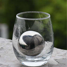 Reusable Stainless Steel Whiskey Stones & Metal Balls, Compatible with Scotch, Bourbon, Irish Whiskey