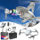 Drone 2,4 GHz Wi-Fi1080P με κάμερα, ζωντανό βίντεο FPV, διατήρηση υψομέτρου, εκκίνηση με ένα 4