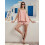 (L, Pink) Γυναικεία αμάνικα casual για χαλάρωση 5