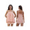 (L, Pink) Γυναικεία αμάνικα casual για χαλάρωση 2