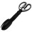 1Pcs Black Abs Scoop Gripper for Pet Owners with Ergonomically Designed Handle 5