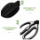 1Pcs Black Abs Scoop Gripper for Pet Owners with Ergonomically Designed Handle 3