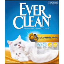 Ever Clean Clumping Cat Litter, Scented Cat Litter, Litterfree Paws, Long-lasting Freshness, Dust-Free Formula, 10 l (Pack of 1)